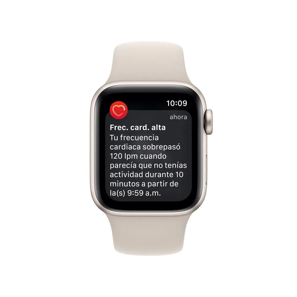 Apple Watch SE 2 semi nuevo (GPS) - Blanco estrella (no incluye correa)