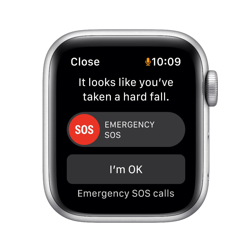 Apple Watch SE semi nuevo (GPS + Cellular) - Plata (no incluye correa)