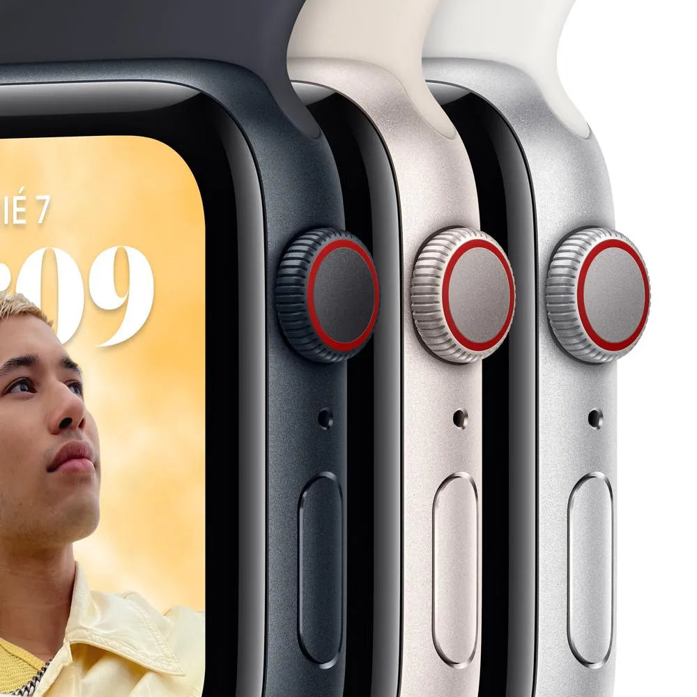 Apple Watch SE 2 semi nuevo (GPS + Cellular) - Medianoche (no incluye correa)