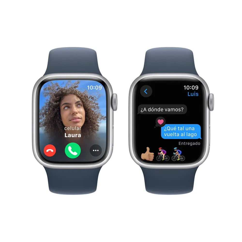 Apple Watch Series 9 semi nuevo (GPS) - Plata (no incluye correa)
