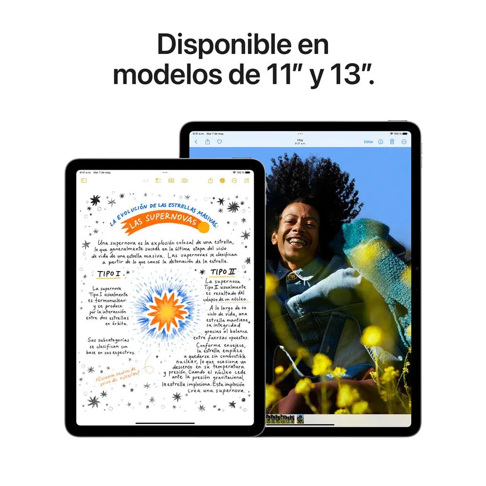 iPad Air 13 Chip M2 semi nuevo - Blanco estrella