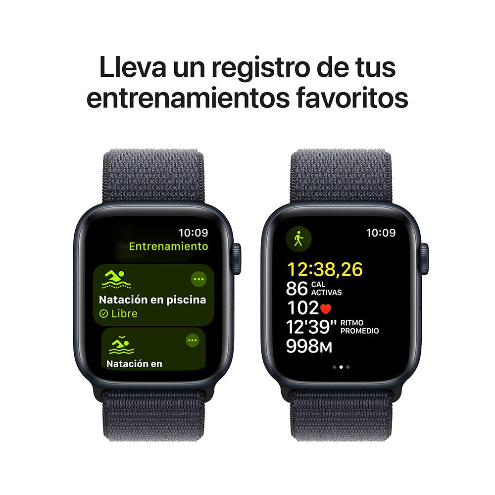 Apple Watch SE semi nuevo (GPS + Cellular) - Negro (no incluye correa)