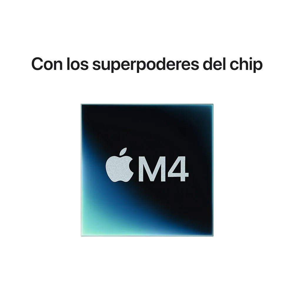 Mac mini Chip M4 semi nuevo color plata con 16 GB de RAM y 256 GB SSD