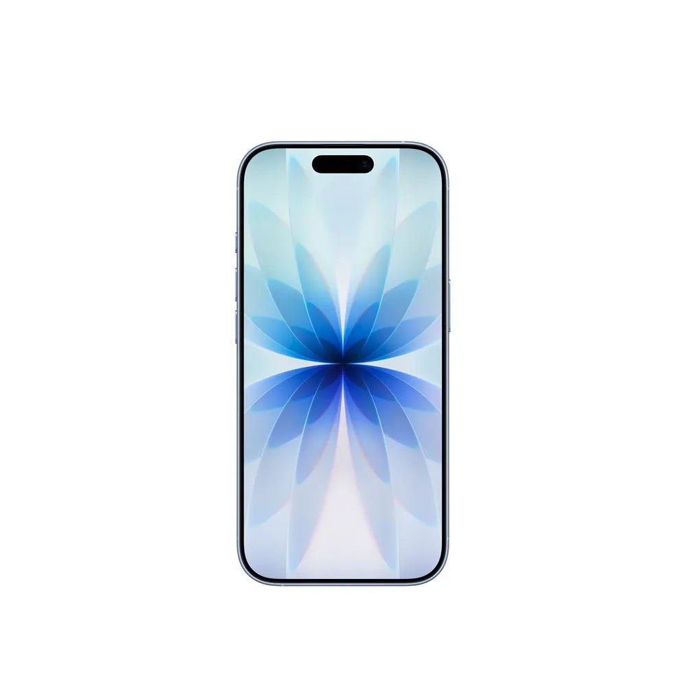 iPhone 17 semi nuevo Demo color azul, vista frontal pantalla – NixBlix Colombia #Color_Azul neblina