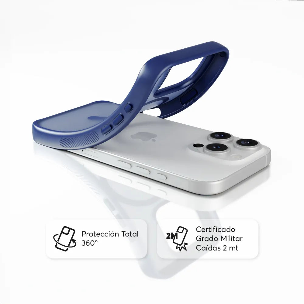 Case NCO SafeCase Lite con MagSafe para iPhone 16 Pro - Azul