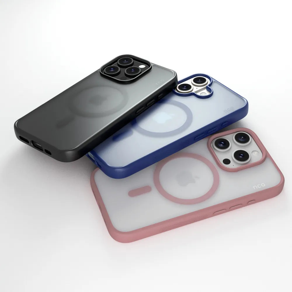 Case NCO SafeCase Lite con MagSafe para iPhone 16 Pro - Azul