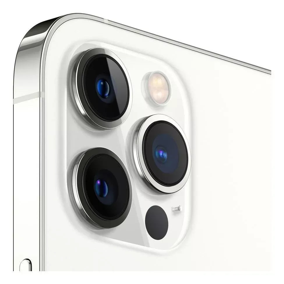 iPhone 12 Pro Max semi nuevo color plata vista camara – nixBlix Colombia #Color_Plata