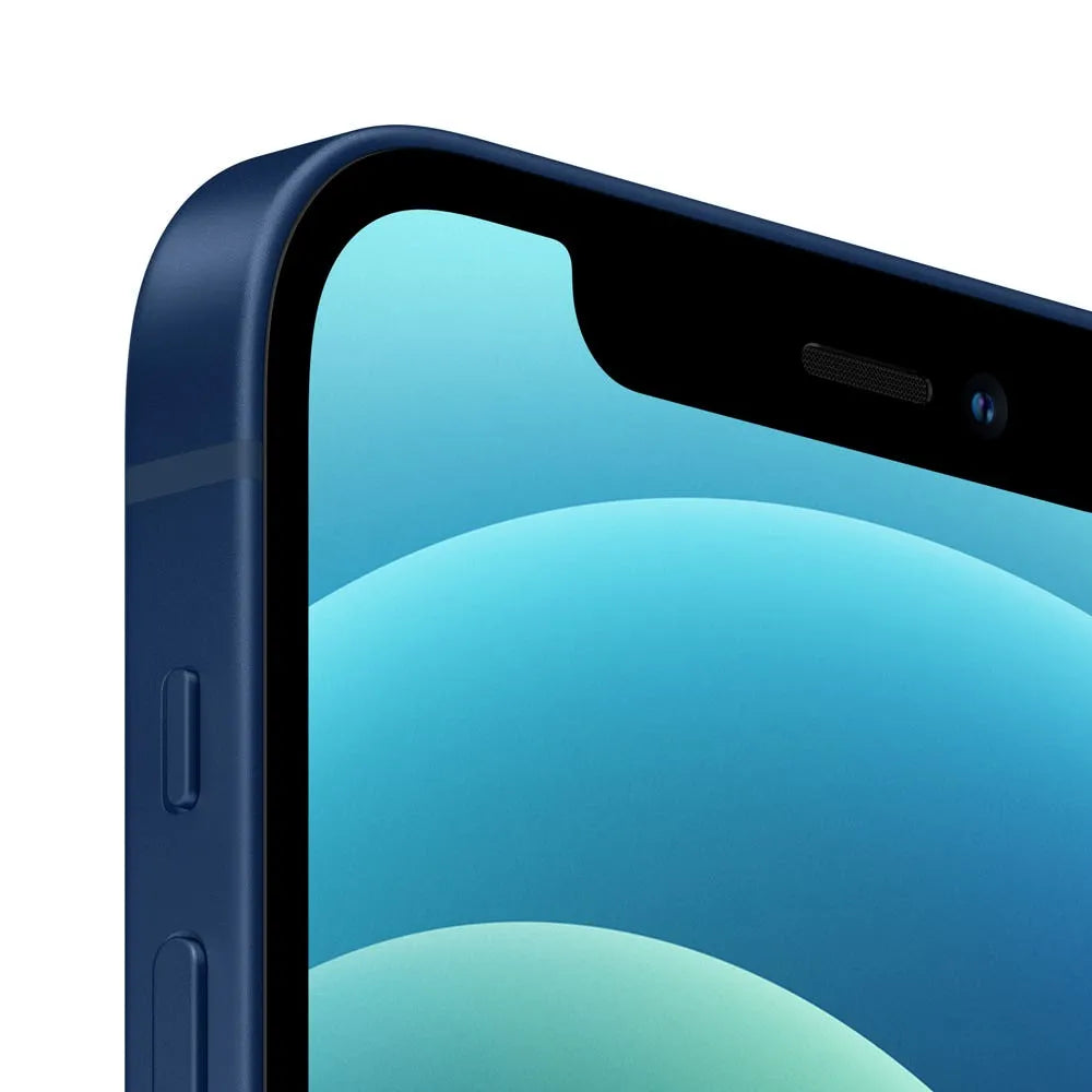 iPhone 12 semi nuevo color azul, vista lateral – nixBlix Colombia #Color_Azul