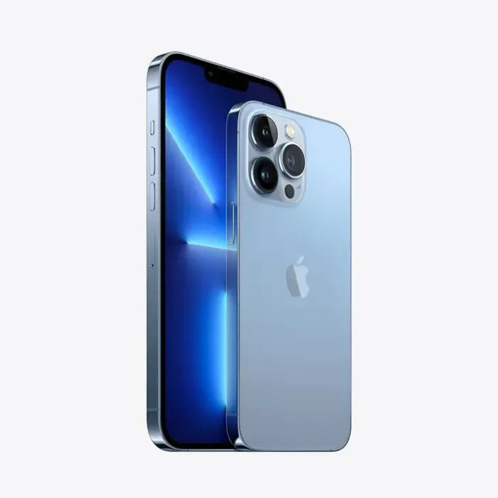 iPhone 13 Pro semi nuevo color Azul Sierra, vista lateral – nixBlix Colombia