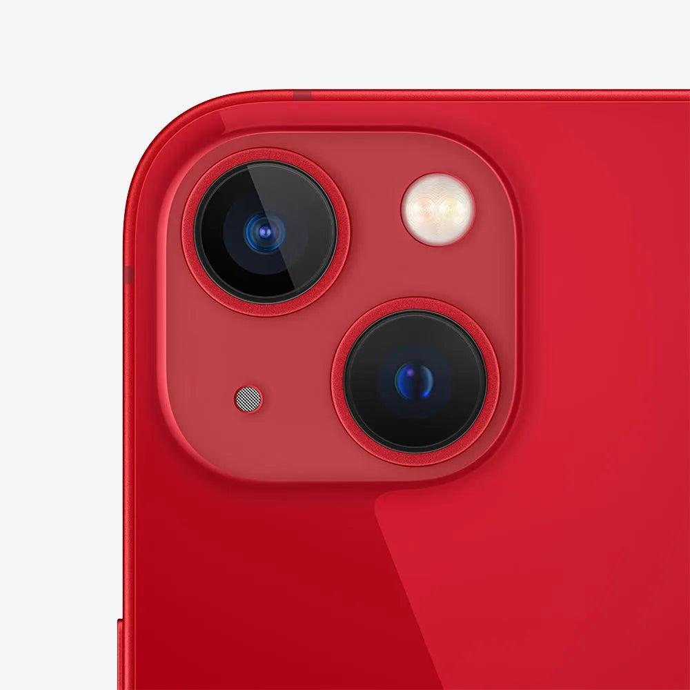 iPhone 13 semi nuevo color rojo, vista cámara trasera – nixBlix Colombia #Color_Rojo
