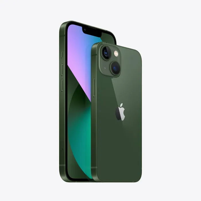 iPhone 13 semi nuevo color verde, vista lateral – nixBlix Colombia #Color_Verde