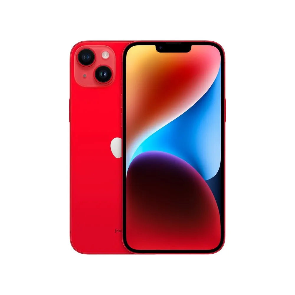 iPhone 14 Plus semi nuevo color rojo, vista frontal – nixBlix Colombia #Color_Rojo