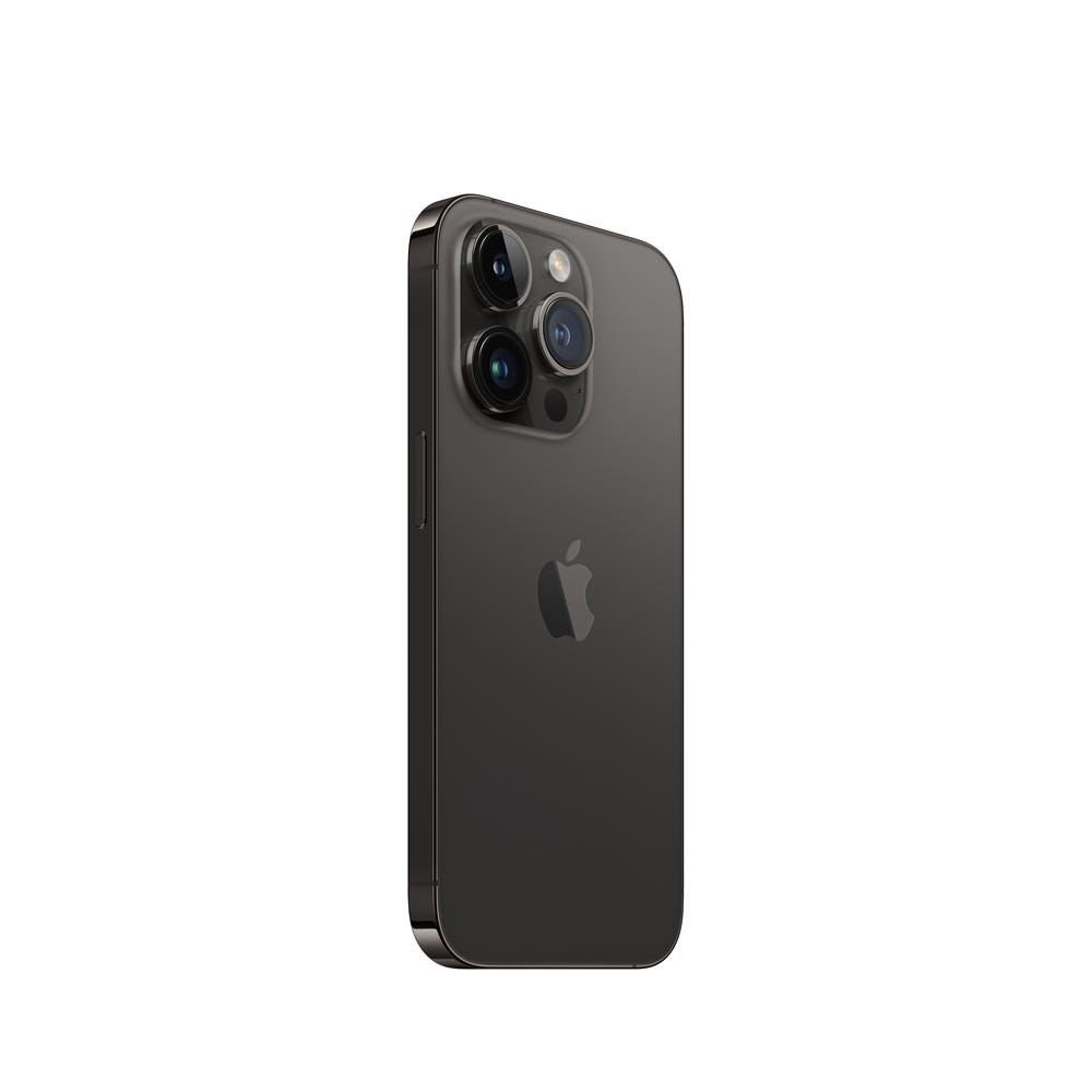 iPhone 14 Pro Max semi nuevo color Negro Espacial, vista Lateral – nixBlix Colombia #Color_Negro Espacial
