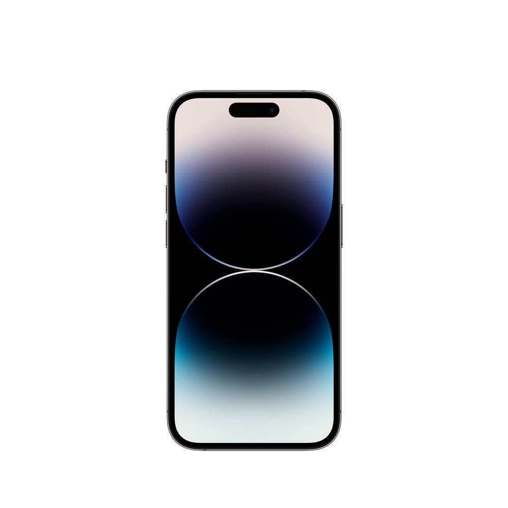 iPhone 14 Pro Max semi nuevo color Negro Espacial, vista pantalla frontal – nixBlix Colombia #Color_Negro Espacial