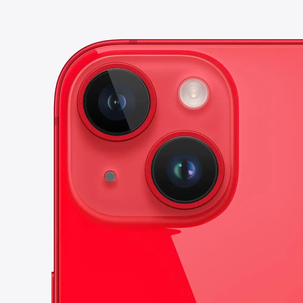 iPhone 14 semi nuevo color rojo, vista camara trasera – nixBlix Colombia #Color_Rojo