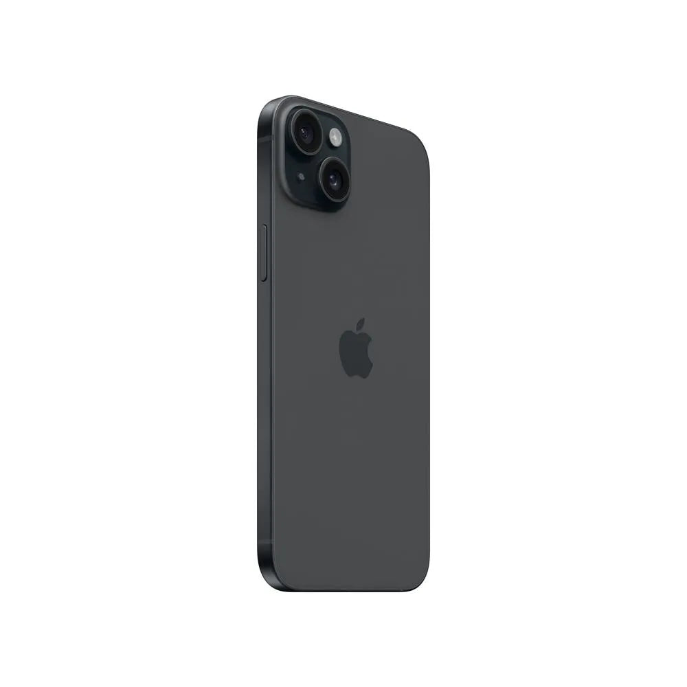 iPhone 15 Plus semi nuevo color negro, vista lateral – nixBlix Colombia #Color_Negro