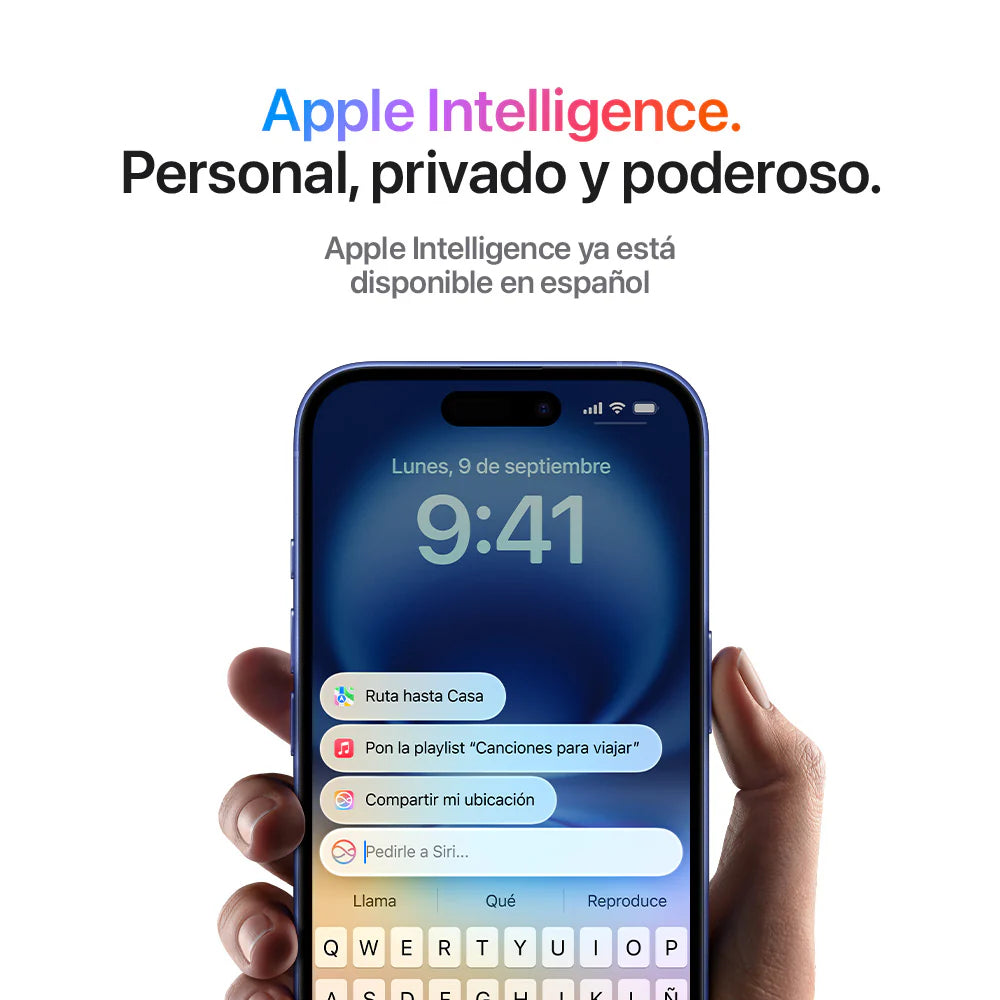 iPhone 16 semi nuevo - Negro