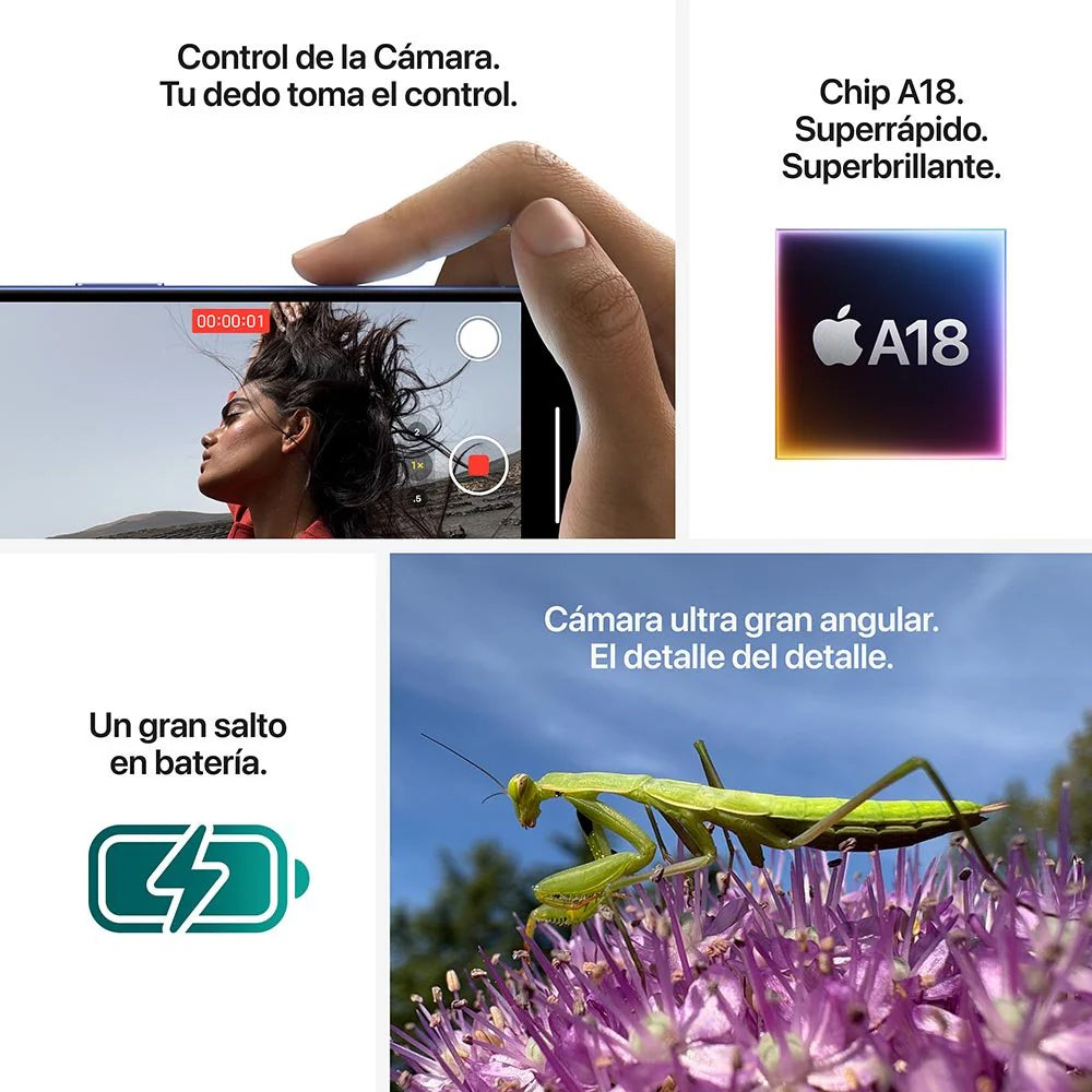 iPhone 16 semi nuevo - Ultramarino