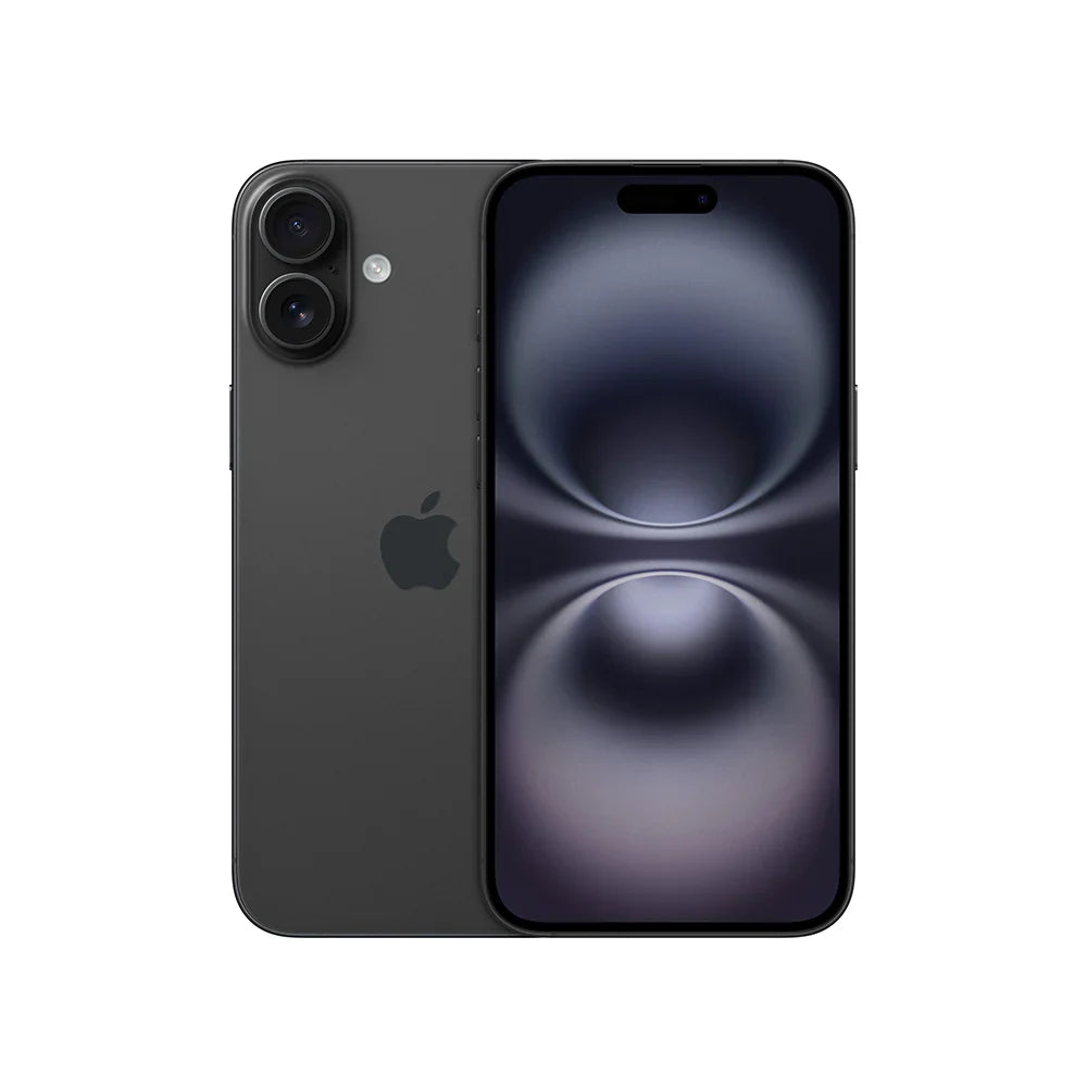 iPhone 16 Plus semi nuevo color negro, vista frontal – nixBlix Colombia #Color_Negro