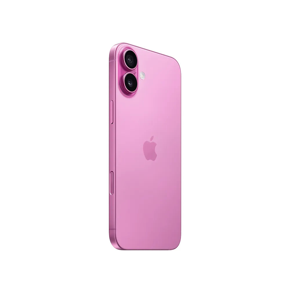 iPhone 16 Plus semi nuevo color rosa, vista lateral – nixBlix Colombia #Color_Rosa