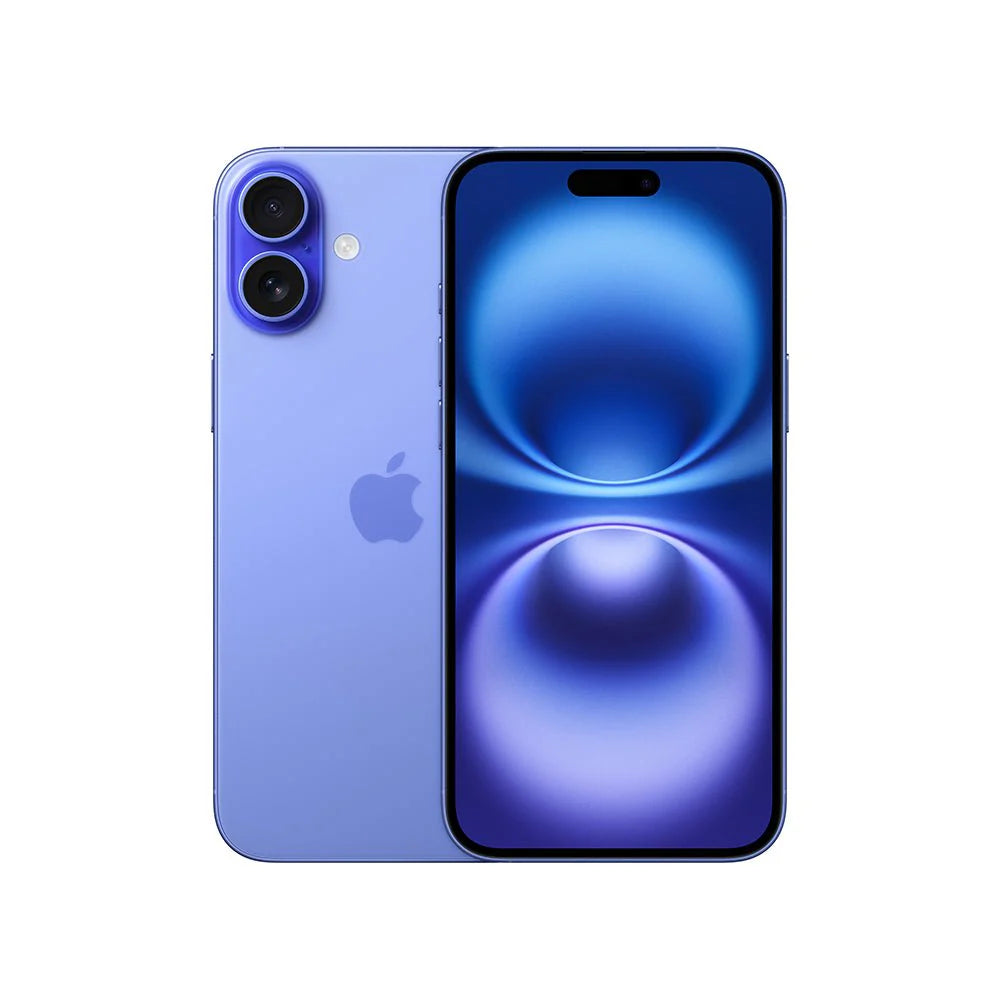 iPhone 16 Plus semi nuevo color ultramarino, vista frontal – nixBlix Colombia #Color_Ultramarino