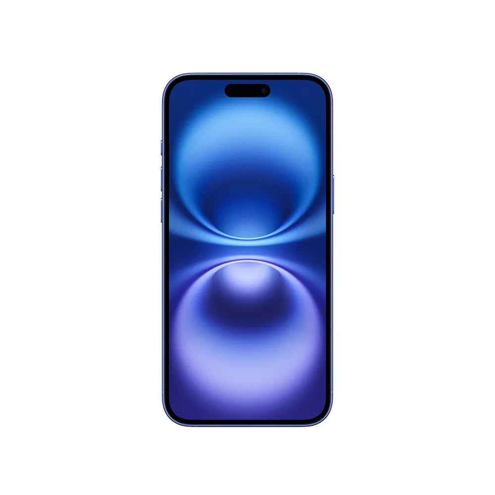 iPhone 16 Plus semi nuevo color ultramarino, vista pantalla frontal – nixBlix Colombia #Color_ultramarino