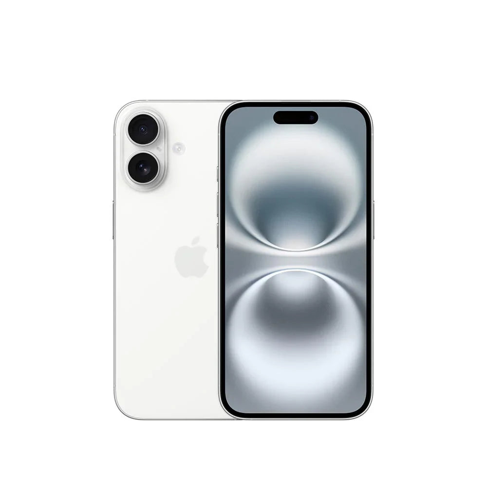 iPhone 16 semi nuevo color blanco, vista frontal – nixBlix Colombia #Color_Blanco