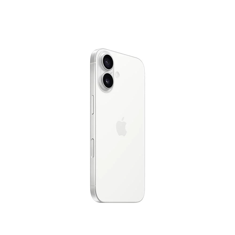 iPhone 16 semi nuevo color blanco, vista lateral – nixBlix Colombia #Color_Blanco