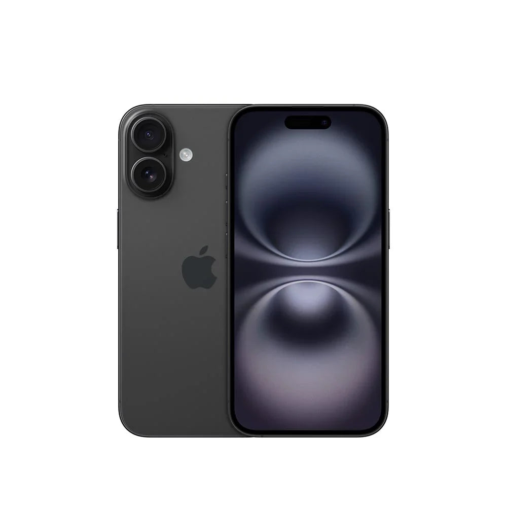 iPhone 16 semi nuevo color negro, vista frontal – nixBlix Colombia #Color_Negro