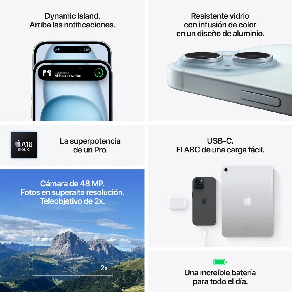 iPhone 15 semi nuevo - Verde