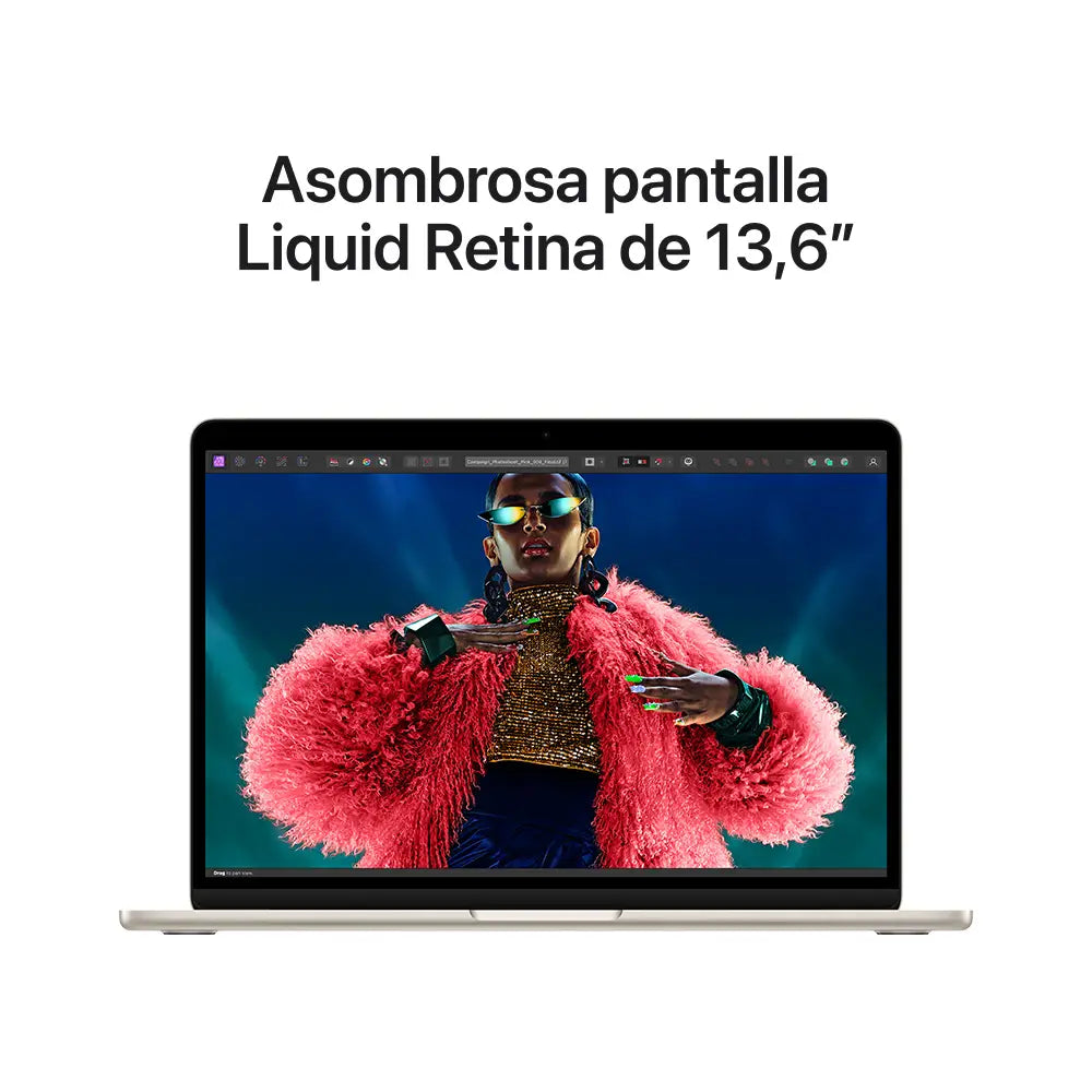 MacBook Air 13 Chip M3 semi nuevo - Blanco Estrella