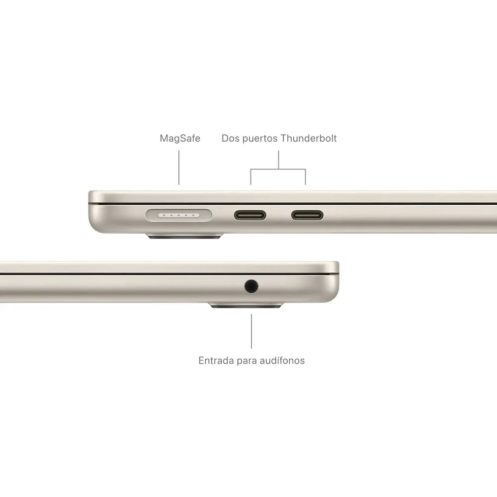 MacBook Air 13 Chip M3 semi nuevo - Blanco Estrella