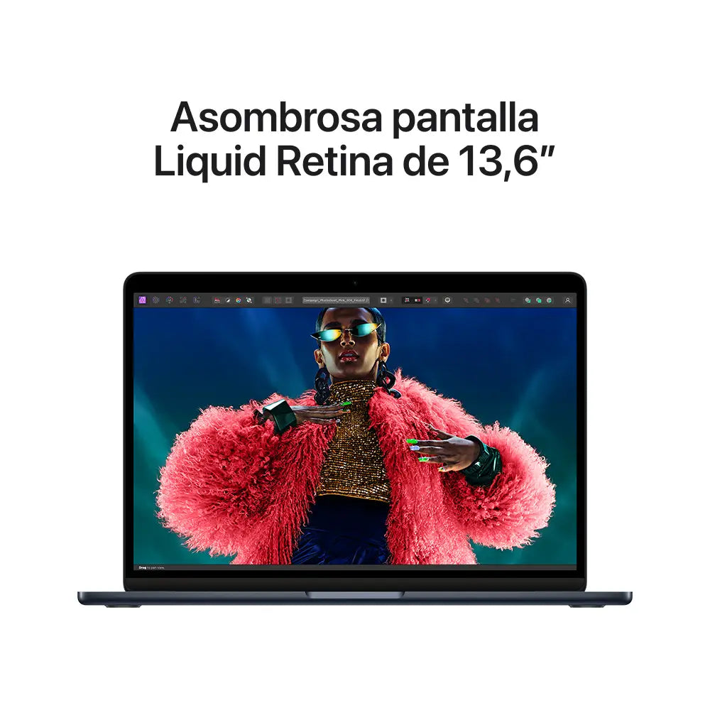 MacBook Air 13 Chip M3 semi nuevo - Medianoche