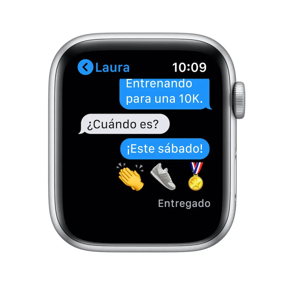 Apple Watch SE semi nuevo (GPS) Plata (no incluye correa)