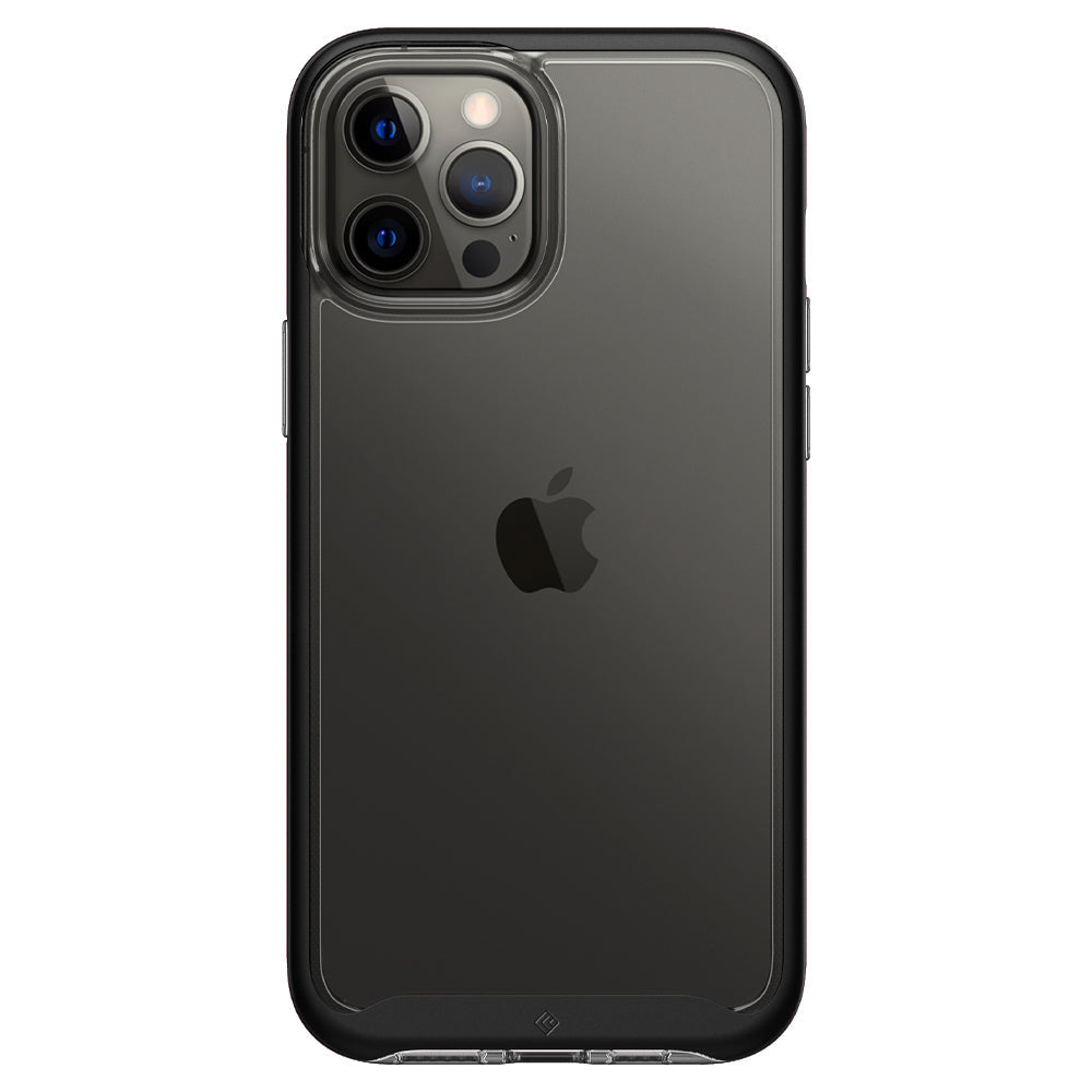 Case CASEOLOGY para iPhone 12/12pro - Transparente/Negro