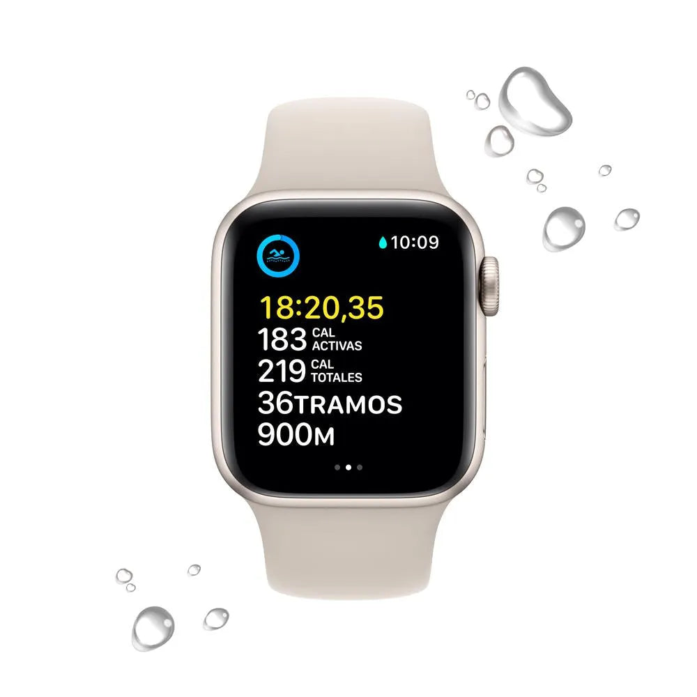 Apple Watch SE 2 semi nuevo (GPS) - Blanco estrella (no incluye correa)