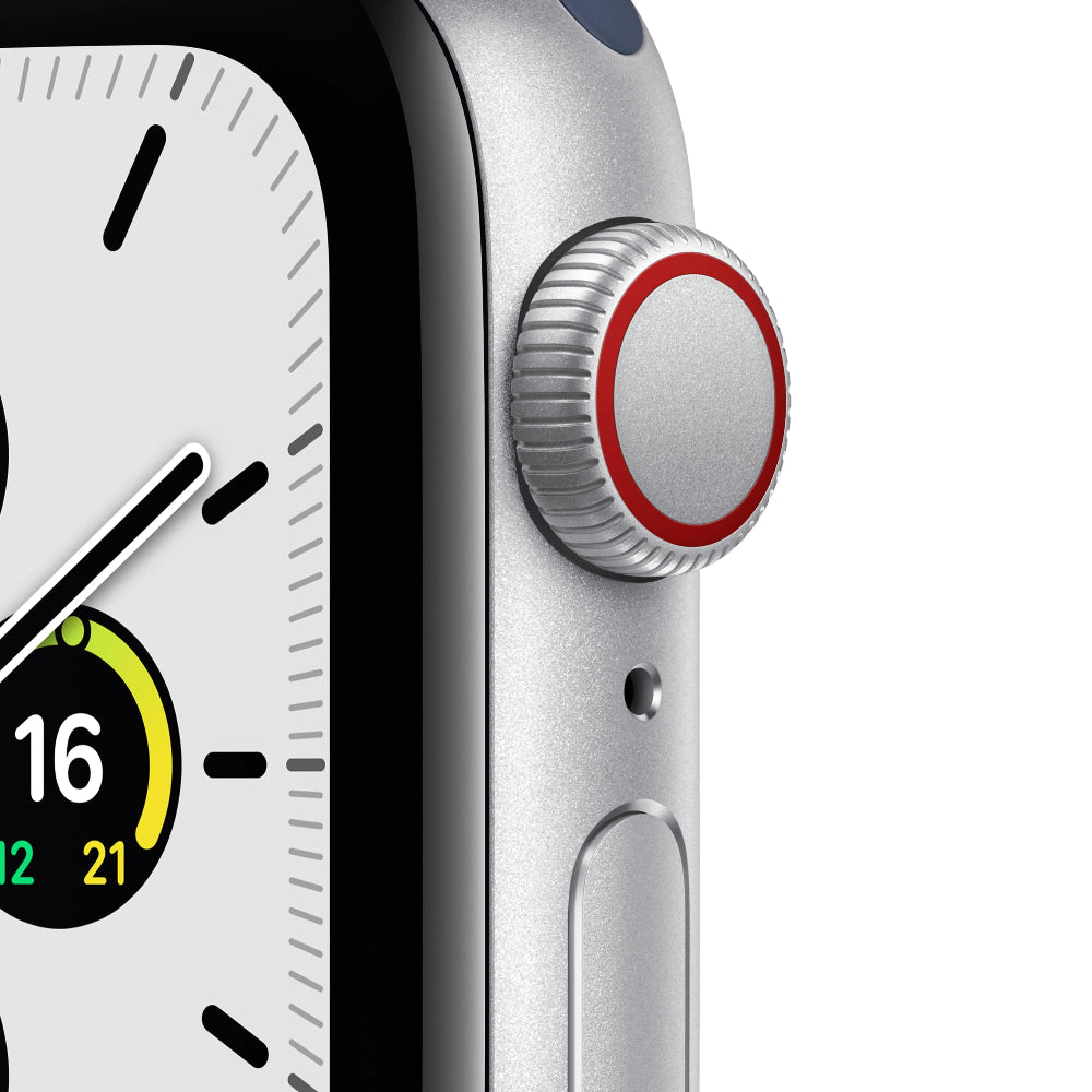 Apple Watch SE semi nuevo (GPS + Cellular) - Plata (no incluye correa)