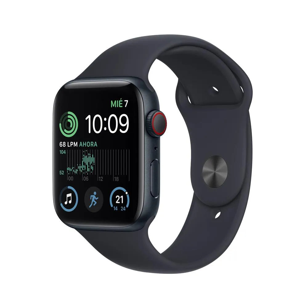 Apple Watch SE 2 semi nuevo (GPS + Cellular) - Medianoche (no incluye correa)