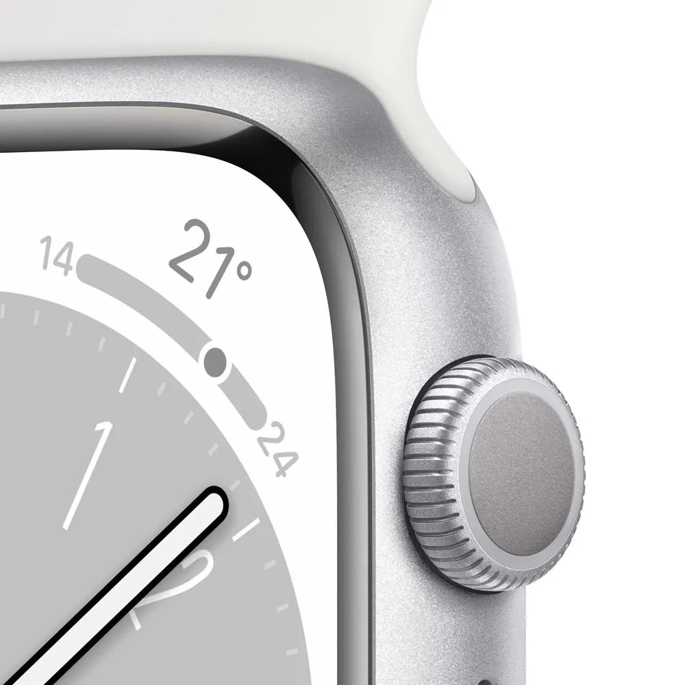Apple Watch Series 8 semi nuevo (GPS) - Plata (no incluye correa)