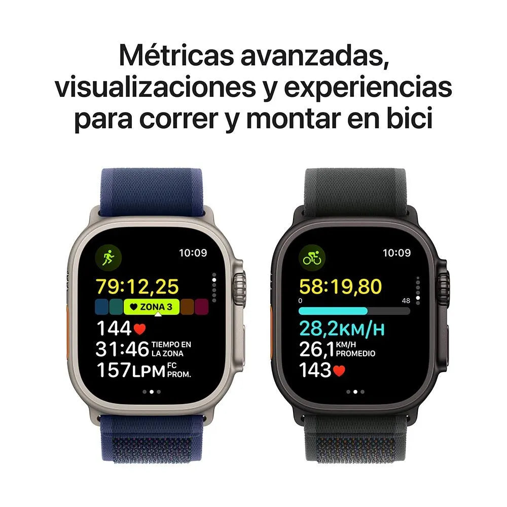 Apple Watch Ultra 2 semi nuevo (GPS + Cellular) - Titanio Negro (no incluye correa)