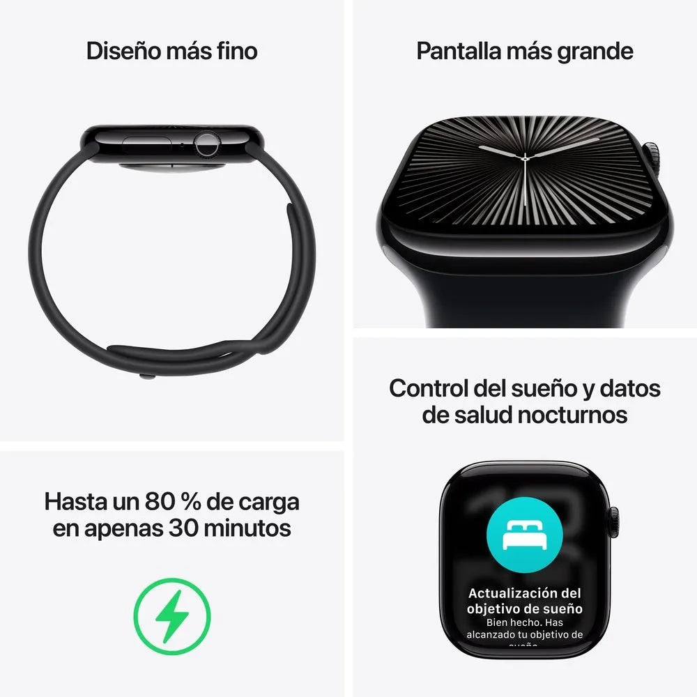Apple_Watch_Series_10_semi_nuevo_GPS_No_incluye_correa_Imagen_posicion_34_NixBlix_Colombia #Color_Titanio Natural