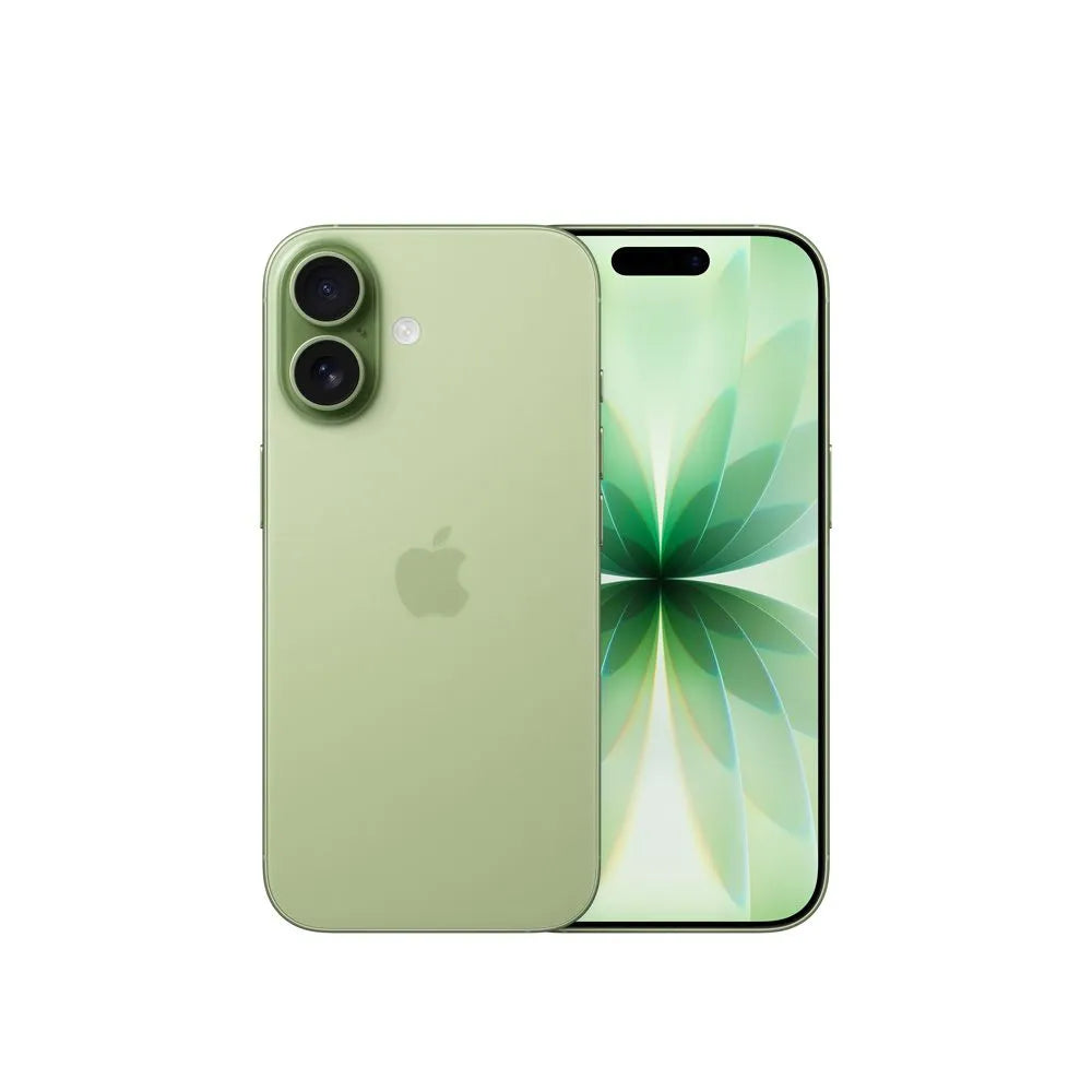 iPhone 17 semi nuevo color verde, vista frontal – NixBlix Colombia #Color_Salvia