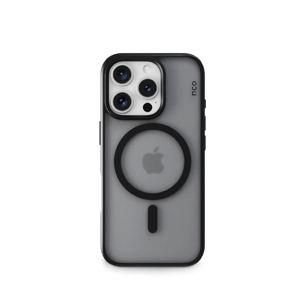 Case NCO SafeCase Lite con MagSafe para iPhone 16 Pro - Negro