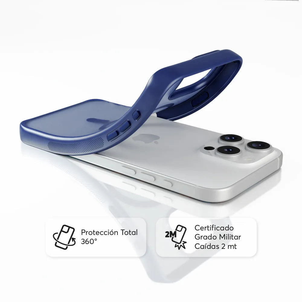 Case NCO SafeCase Lite con MagSafe para iPhone 16 Pro Max - Azul