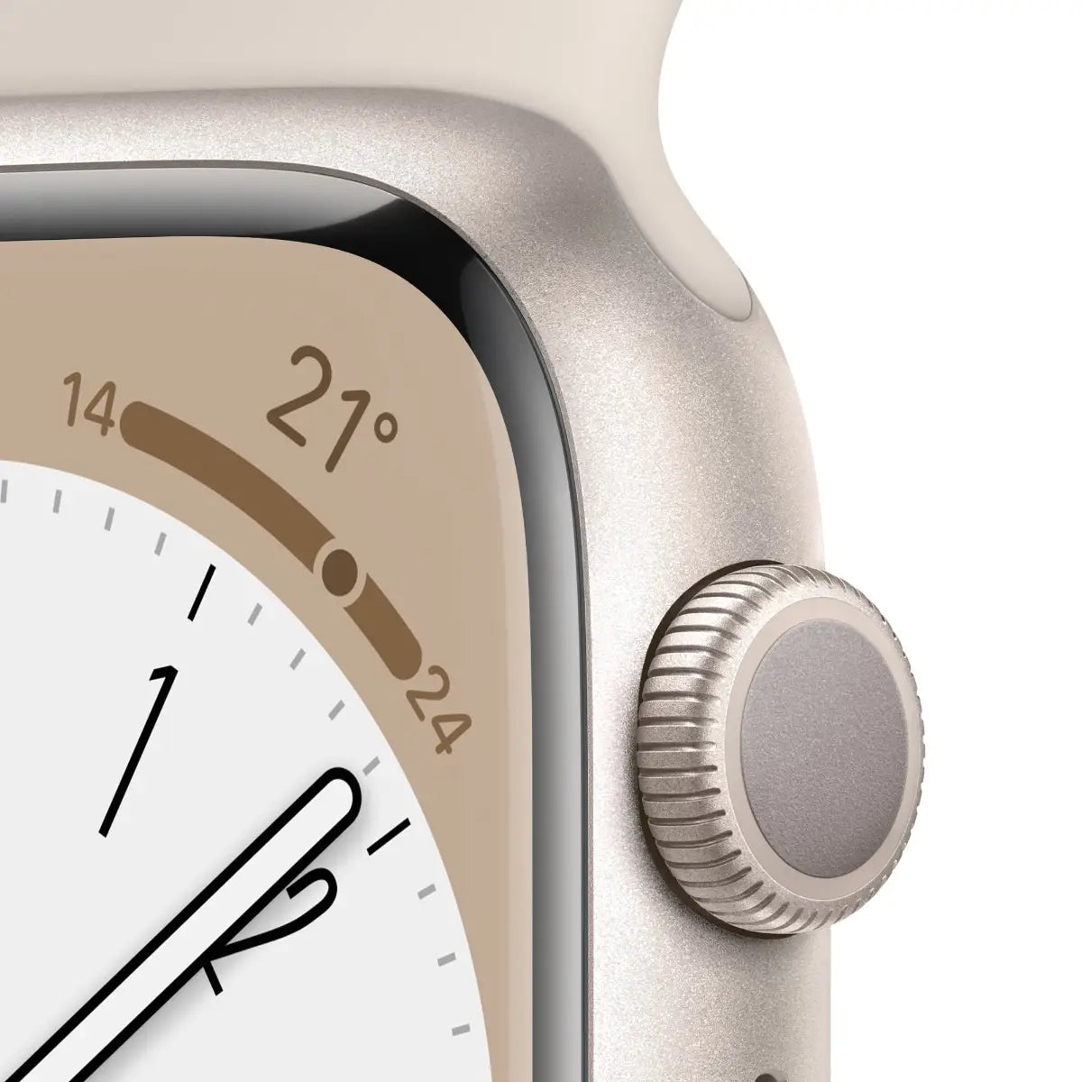 Apple Watch Series 8 semi nuevo (GPS) Blanco Estrella (no incluye correa)