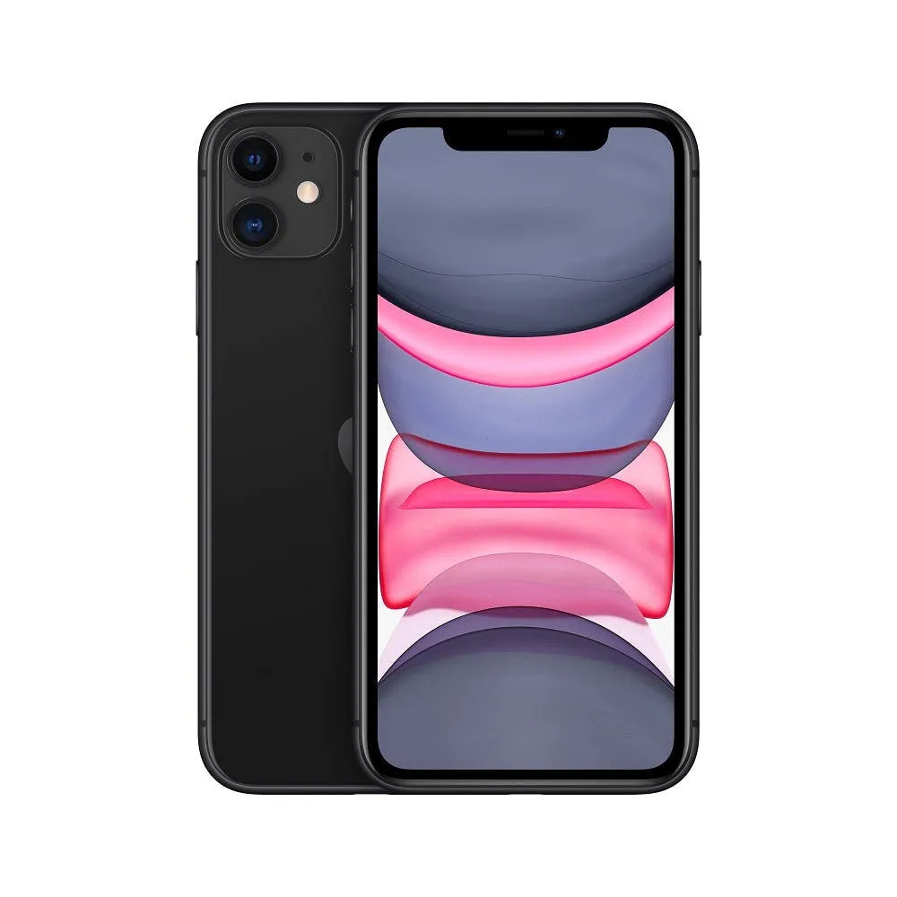 iPhone 11 semi nuevo color negro, vista frontal – nixBlix Colombia