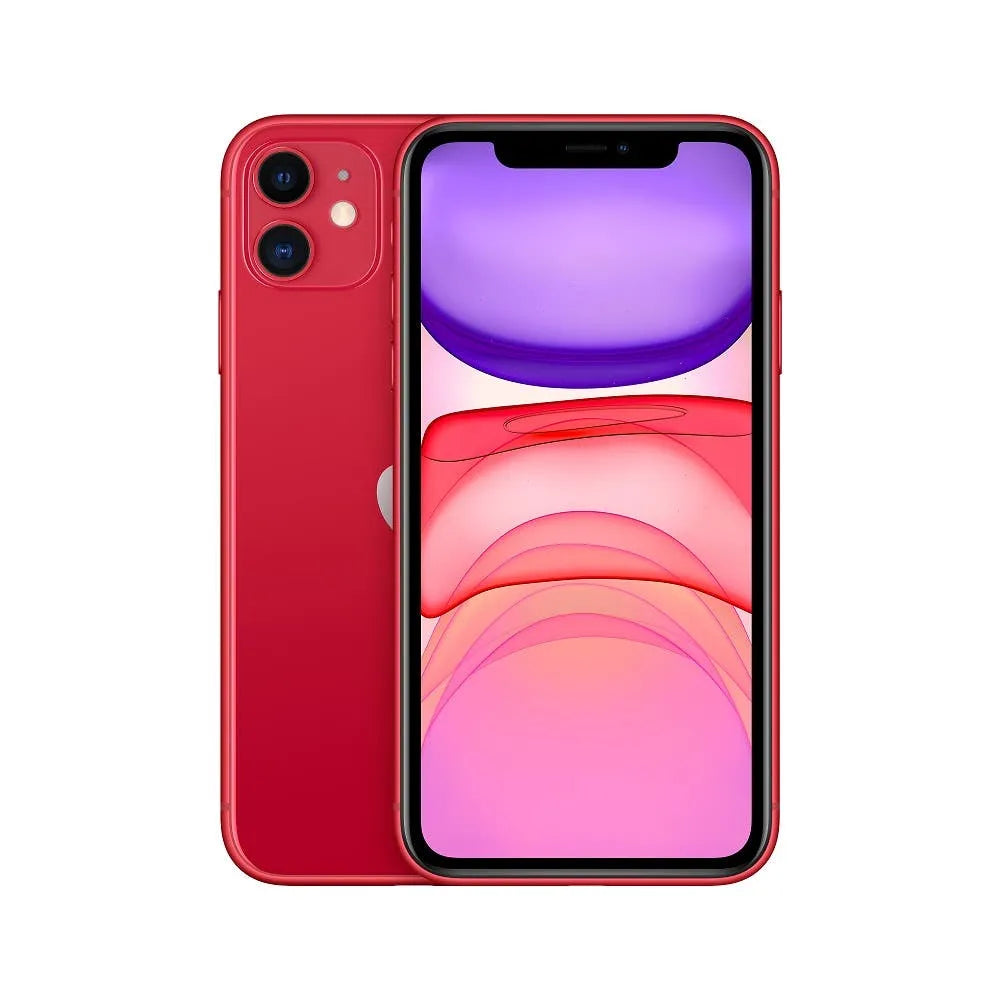 iPhone 11 semi nuevo color rojo, vista frontal – nixBlix Colombia