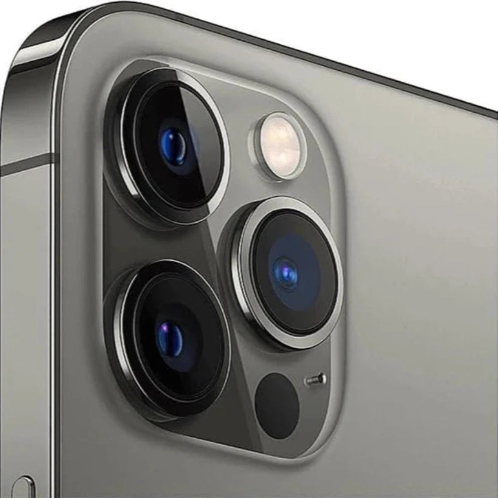 iPhone 12 Pro Max semi nuevo color gris espacial, vista cámara – nixBlix Colombia