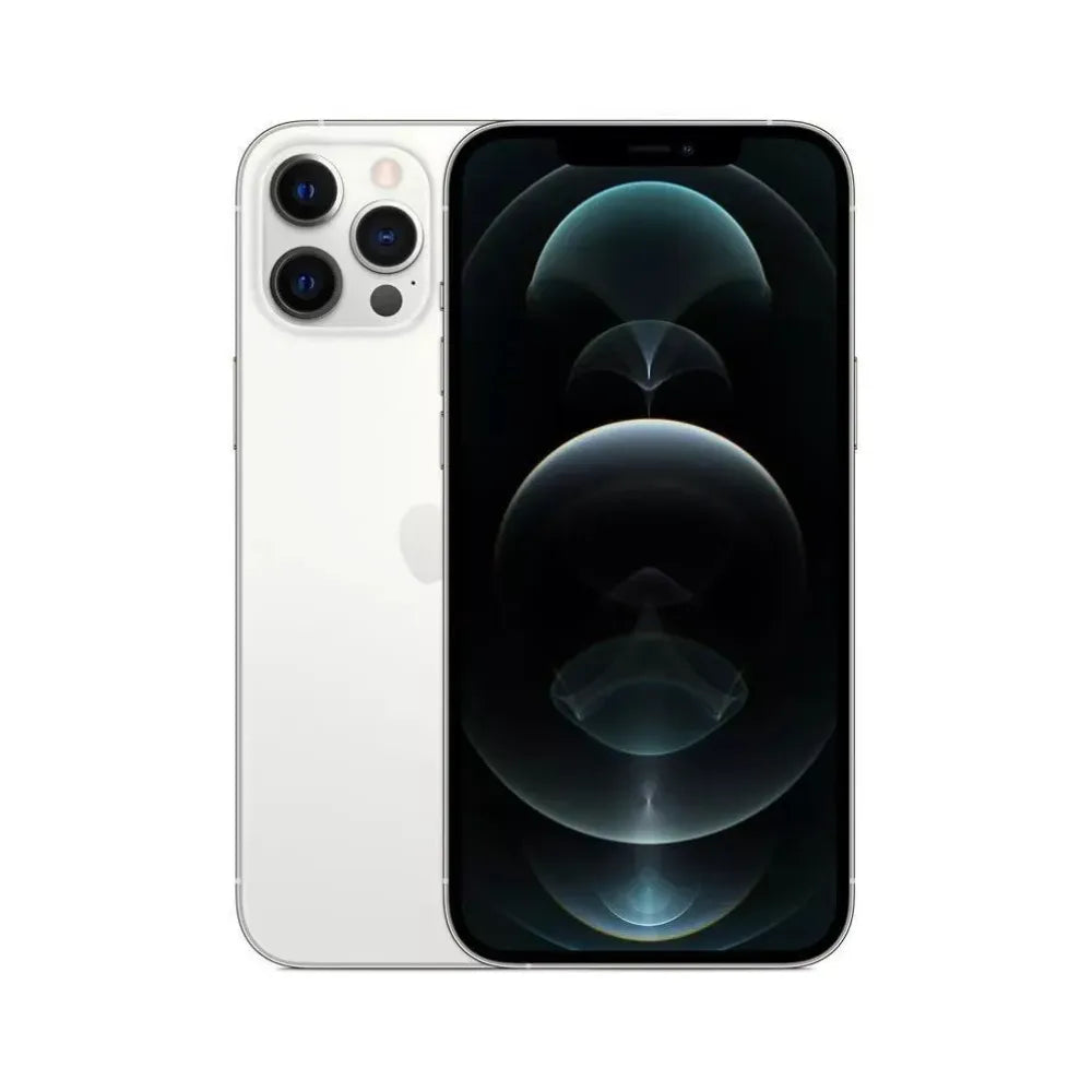 iPhone 12 Pro semi nuevo color Plata, vista frontal – nixBlix Colombia #Color_Plata