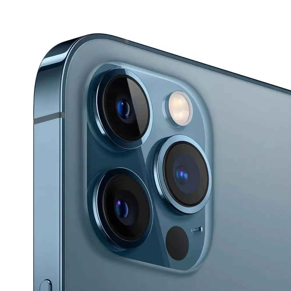 iPhone 12 Pro semi nuevo color azul pacífico, vista cámara – nixBlix Colombia #Color_Azul Pacífico